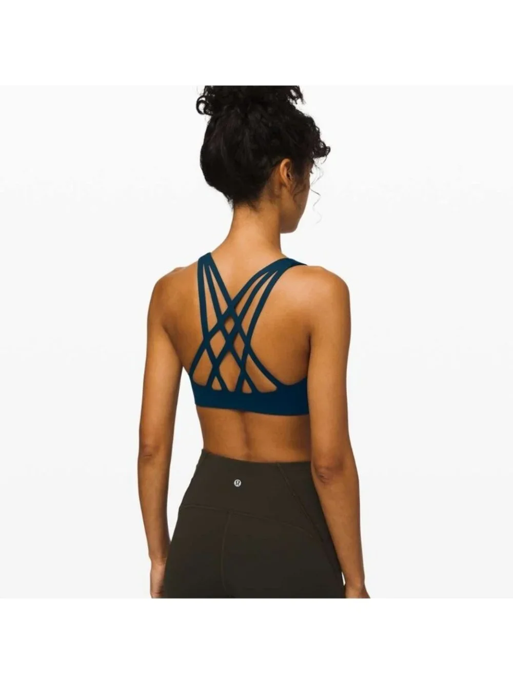 Lululemon Bring the Energy Bra Night Diver